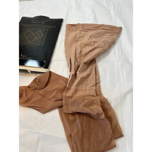 Victoria's Secret Sensual Shapers Pantyhose Size small Color Buff - Picture 6 of 8